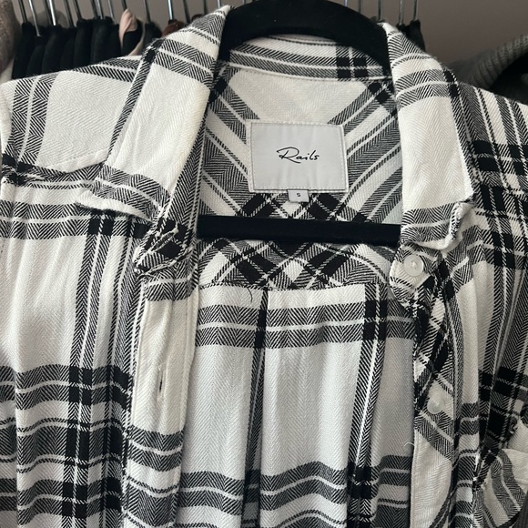 Rails Jordyn Sleeveless Plaid Tunic - Picture 3 of 3